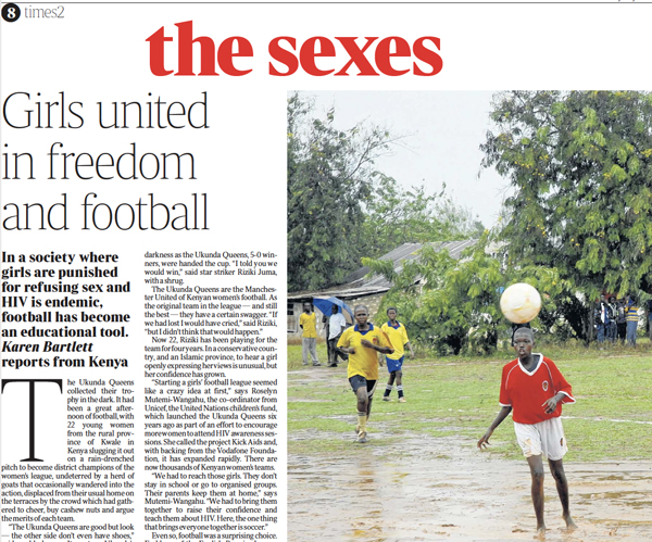 Girls United In Freedom & Football